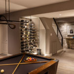 Pool wine stairs